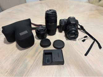 Canon Rebel Eos SL2 package