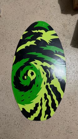 Wet skimboard (wooden)