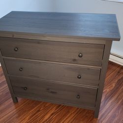 Solid Pine Wood IKEA Dresser In Excellent Condition 