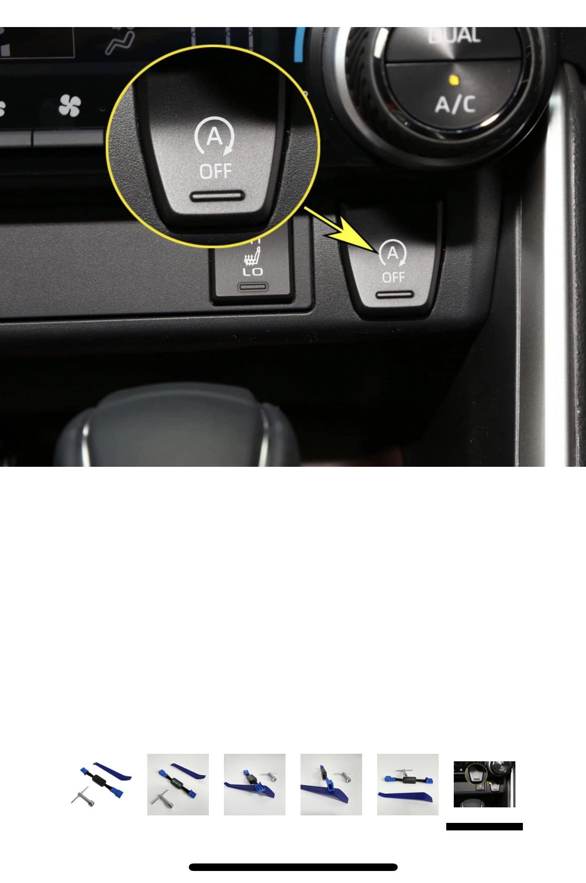 Auto Start Stop Eliminator/Delete/Disable/Disabler/Canceller, for Toyota RAV4...