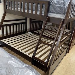 Twin Over Full Bunk Bed On Sale