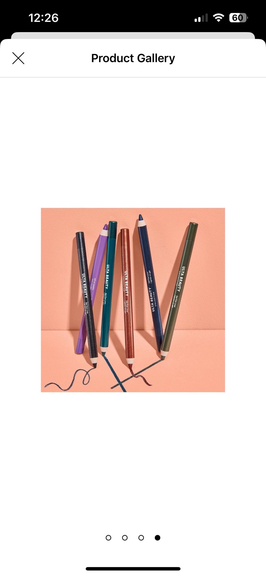 Ulta Gel Eyeliner Pencil