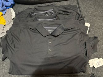 Black Collar Shirts Size M
