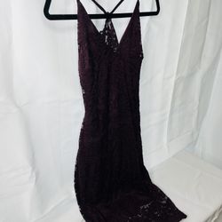 Purple Cocktail Dress 