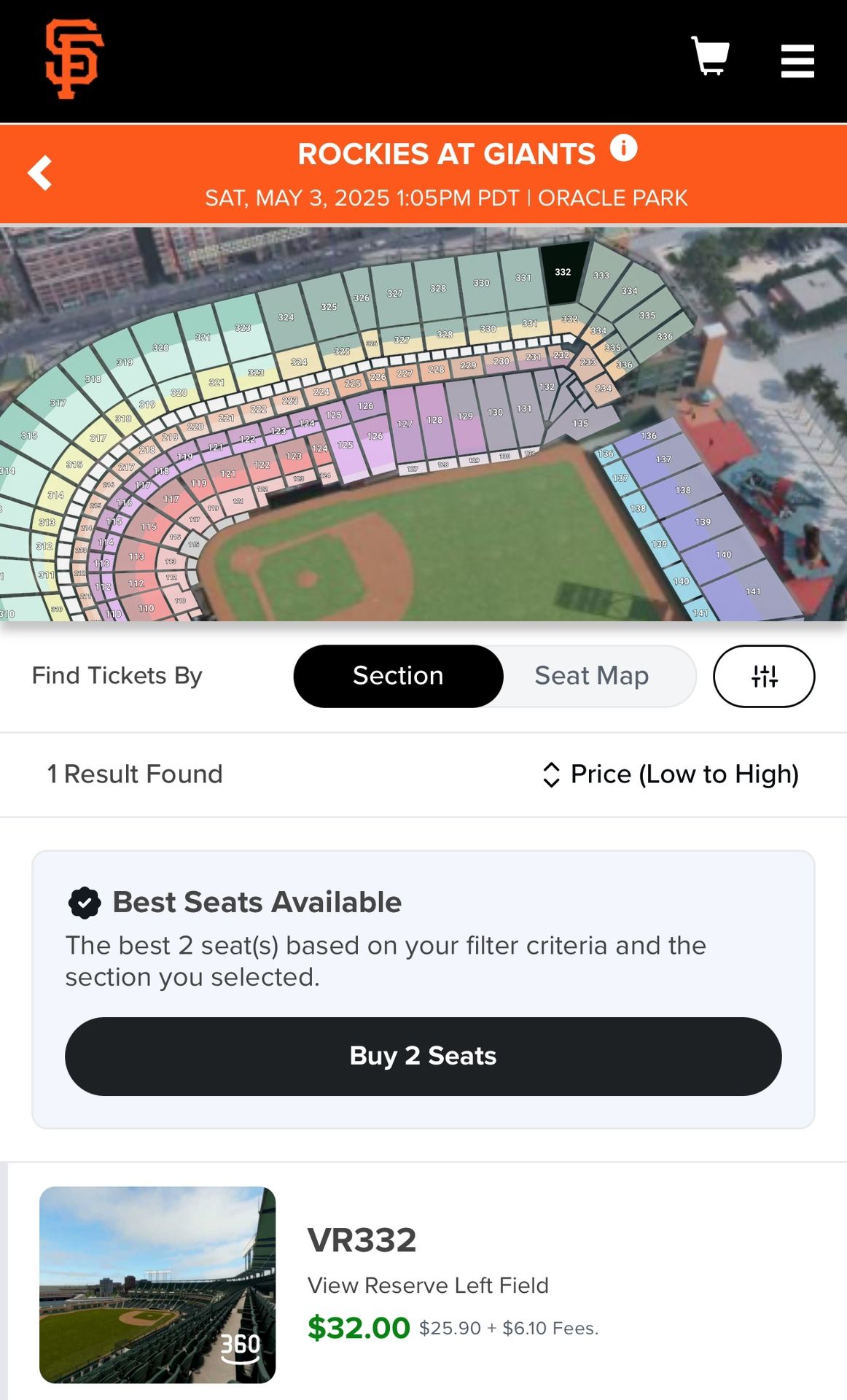 San Francisco Giants Tickets