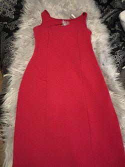 Red dress