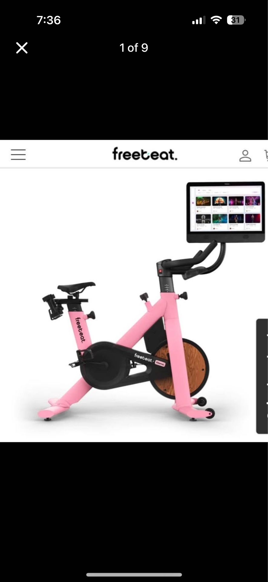 Freebeat Bike like new