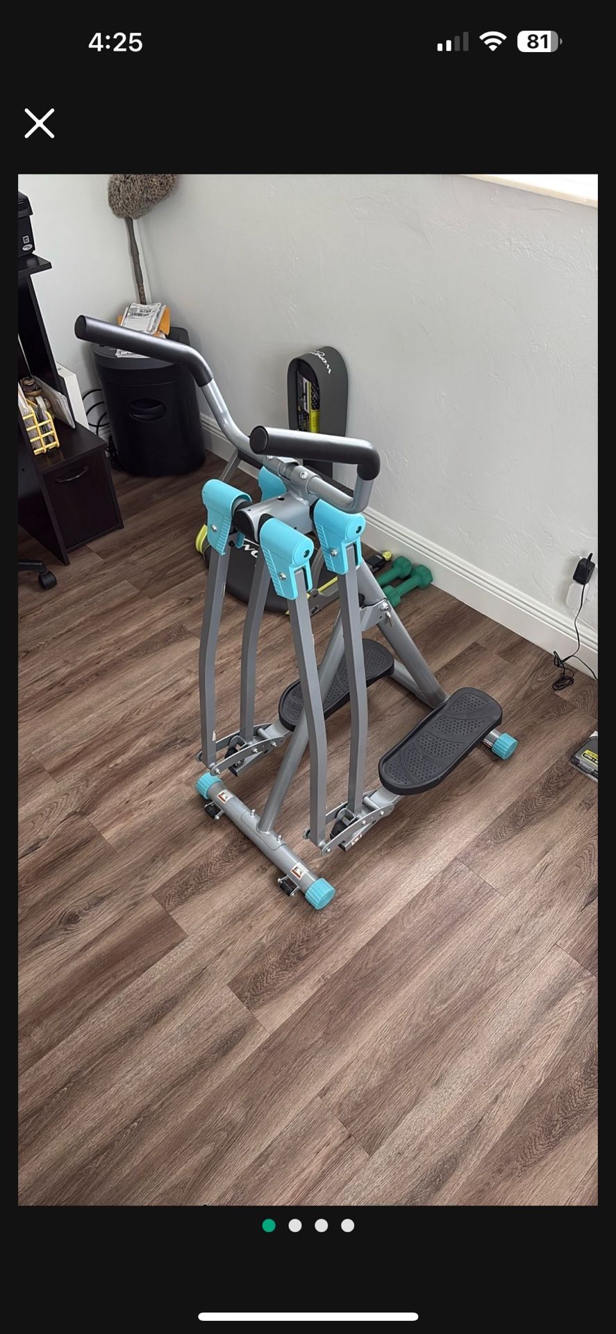 Exercise Air Walker Leg Machine