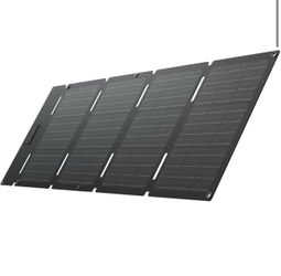 EF ECOFLOW 45W Portable Solar Panel with Type-C, 25% Conversion Efficiency, N Type Solar Cell for Power Stations, IP68 Waterproof, Foldable Lightweigh