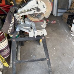 Chop Saw w stand