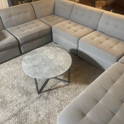 🛋️ 7-Piece Sectional Sofa – Lightly Used – Macy’s