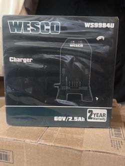 Wesco WS9984U 60V 2.5Ah Battery Charger