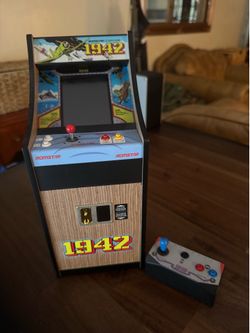 Mini working 1942 arcade cabinet