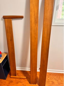 West elm mid century full size bed.
