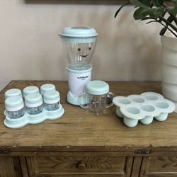 Nutribullet Baby Food Maker – Complete Set w/ Storage Jars & Freezer Tray