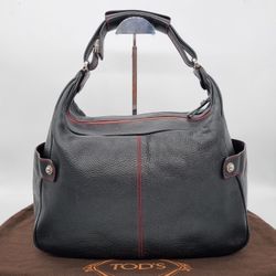 Tod’s Hobo Bag Leather Black  