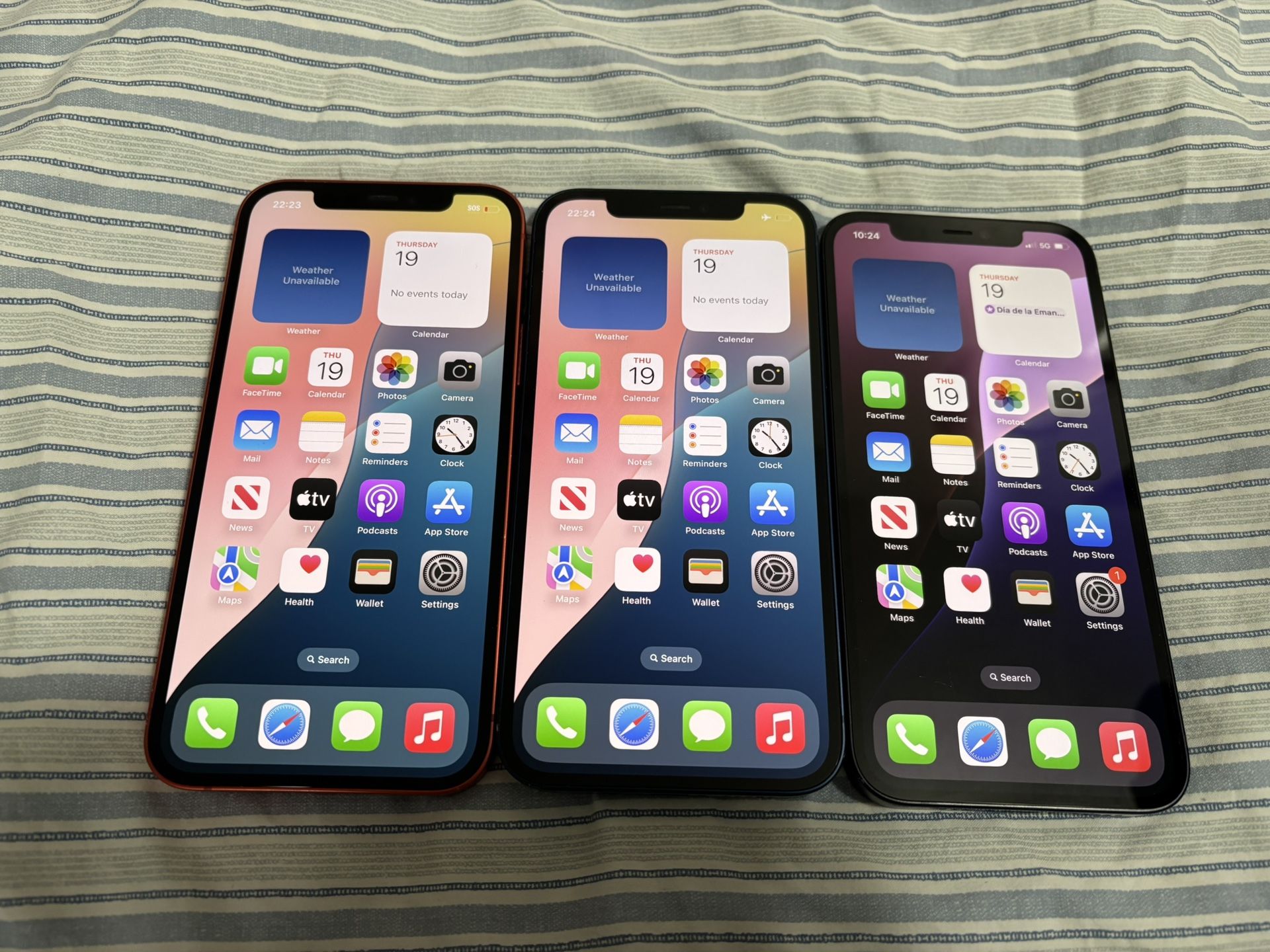 IPHONE 12 FACTORY UNLOCKED 64GB, 128GB