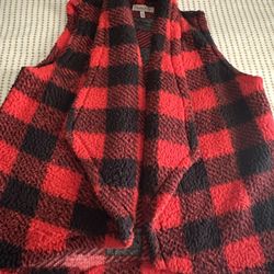  Plaid Winter Vest