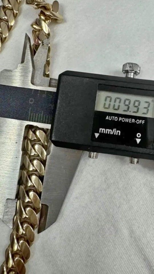 10k Cuban Bracelet Solid