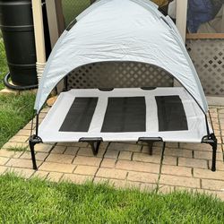 XXL Cooling Dog Bed With Carrying Case / Pet