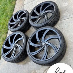 Wheels 24x9  5x114.3  5x120