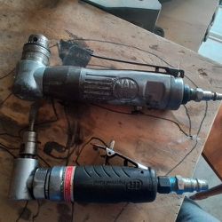 Air Tools. Wrench Grinder And Sander