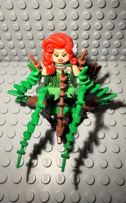 LEGO Poison Ivy Minifigure with Plant Accessories