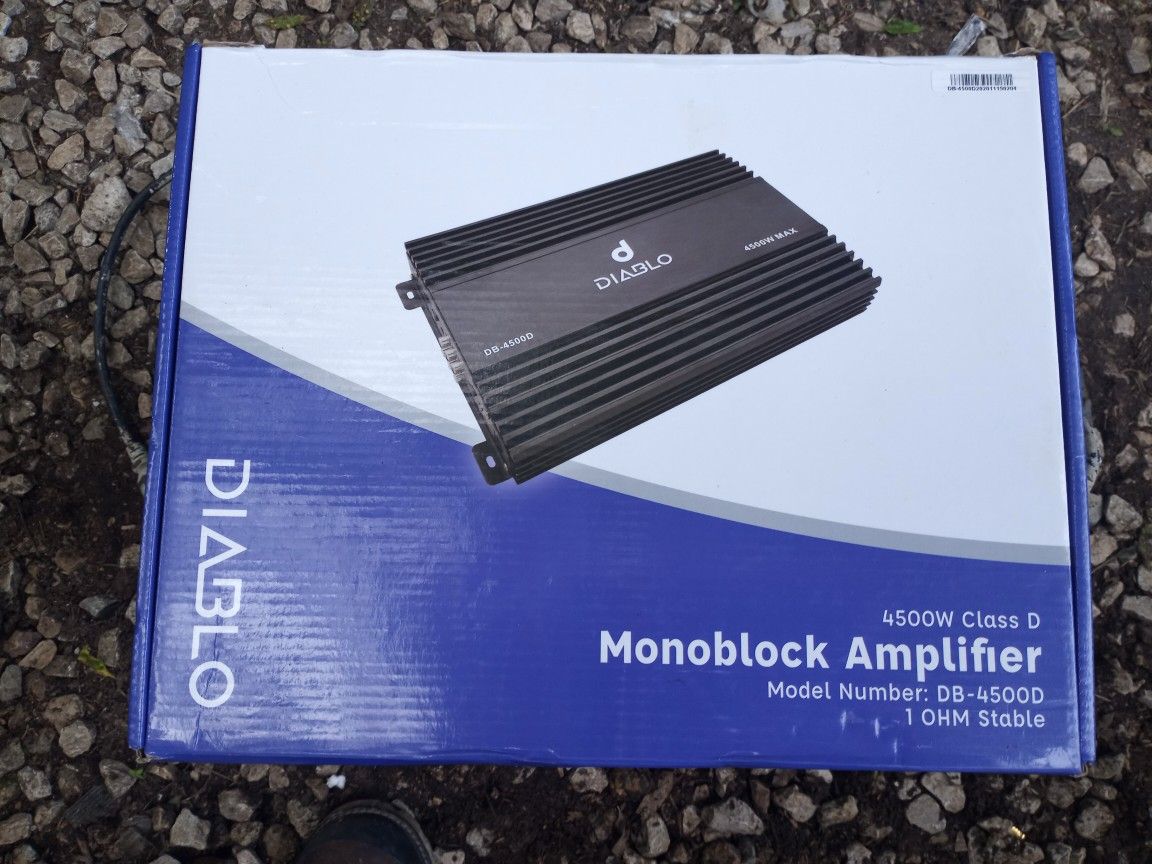 DIABLO 4500 WATT MONOBLOCK AMP