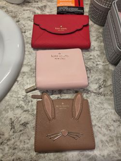 3 Kate Spade wallet