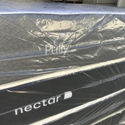 Nectar Premier queen size Mattress 13"  Medium Firm Gel Memory Foam Mattress