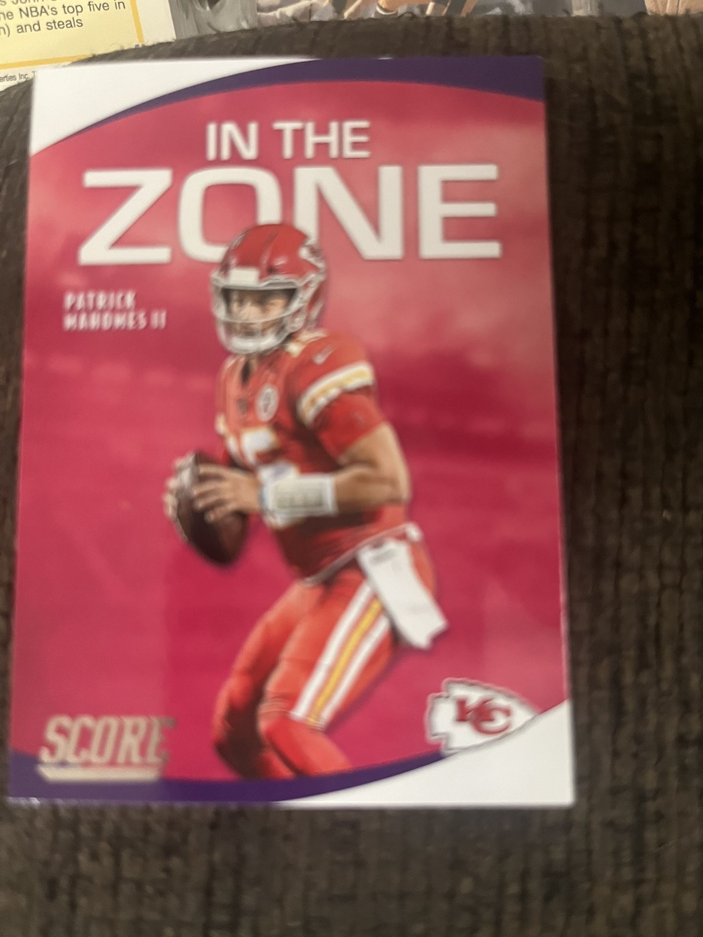 Patrick Mahomes Card