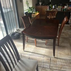 Dining Table With 6 Chairs 