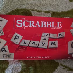 Scrabble Board Game 2013 Complete Hasbro Crossword Board Game Family Time Fun
