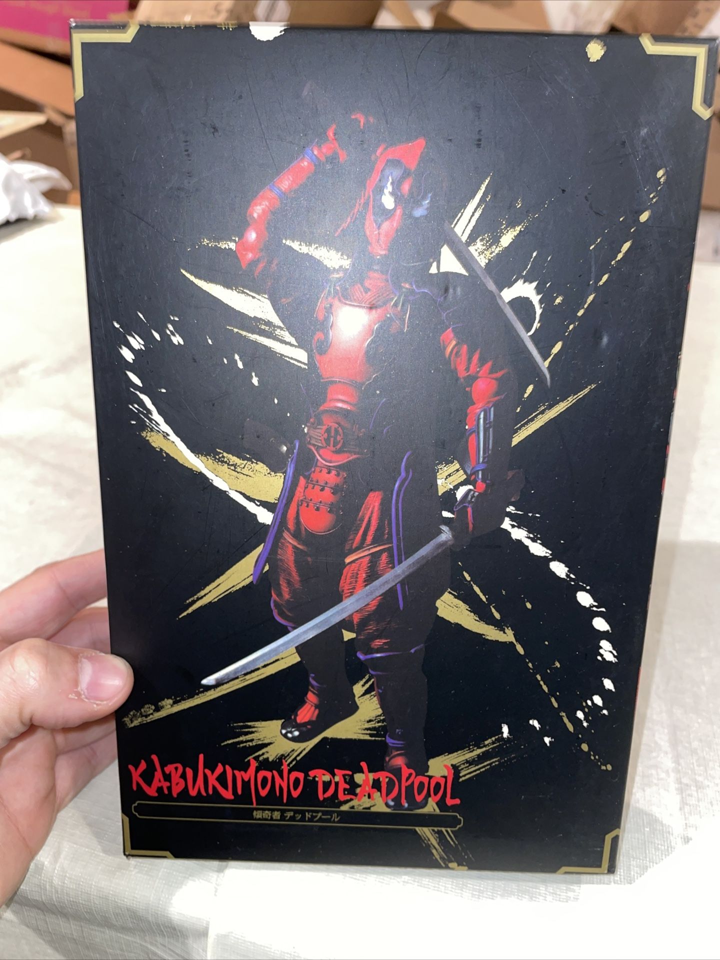 6.5” SAMURAI RONIN KABUKIMONO DEADPOOL REIMAGINED HIGH DETAIL NEW SEALED rare