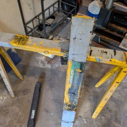 Saw Horses Metal Adjustable Size