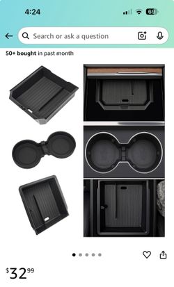 Tesla center console Organizer
