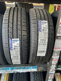 New Tires Michelin 225/60R17 For 80,000 Miles 