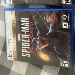 PS5 Games spiderman miles morales