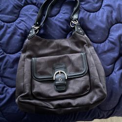 Coach Purse With Matching Wallet