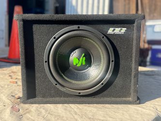 10 inch speaker in a box