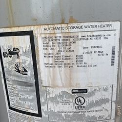 Electric Water Heater 