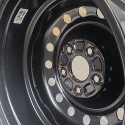 Wheel Compatible with Select Honda Models, Black Honda Accord: 2003, 2004, 2005, 2006, 2007]