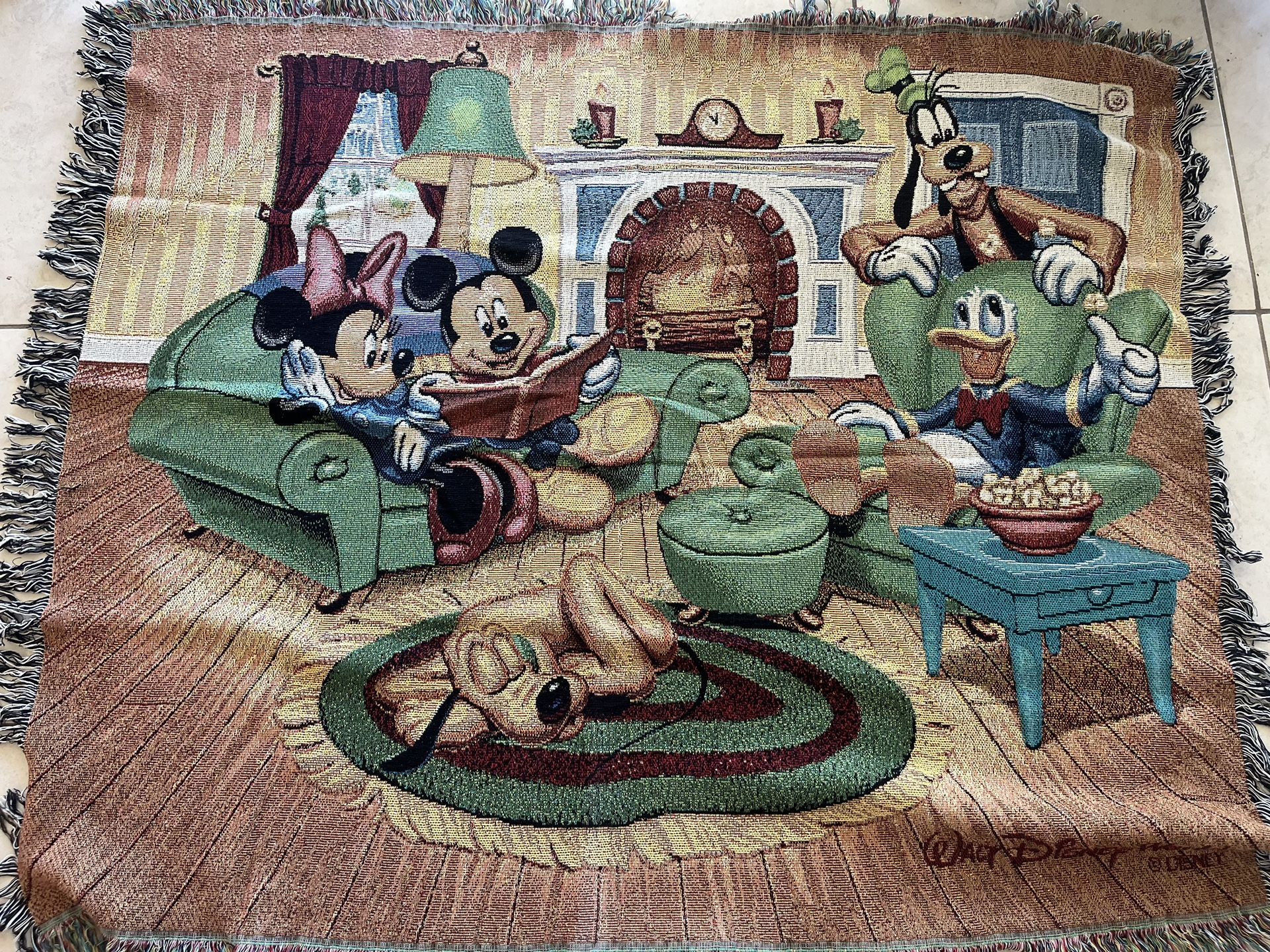 Rare Disney Quilt 90’s