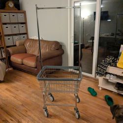 Heavy Duty Laundry Cart