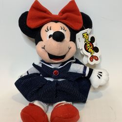 Disney Minnie Mouse Birthstone Bean Bag Plushie 