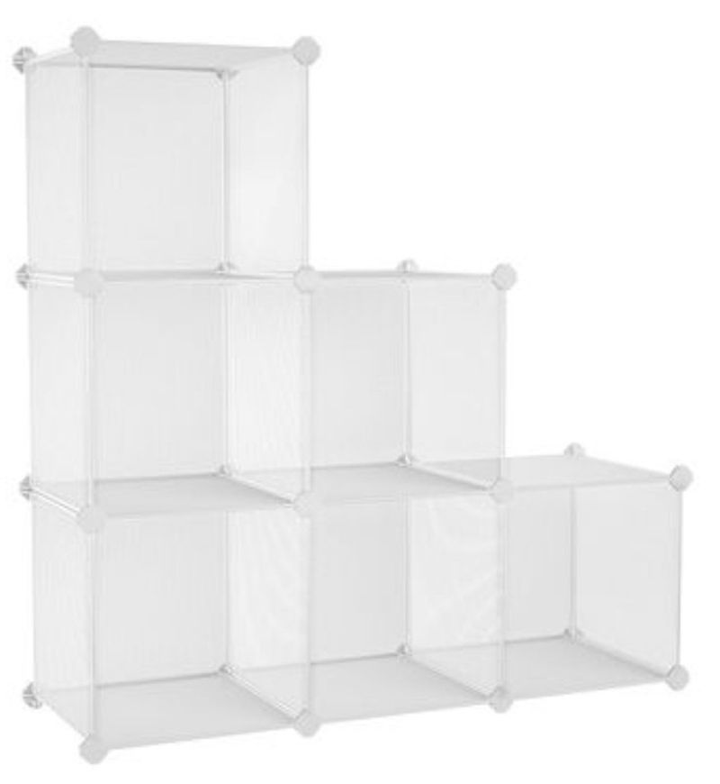 Metal Grid Storage Cube