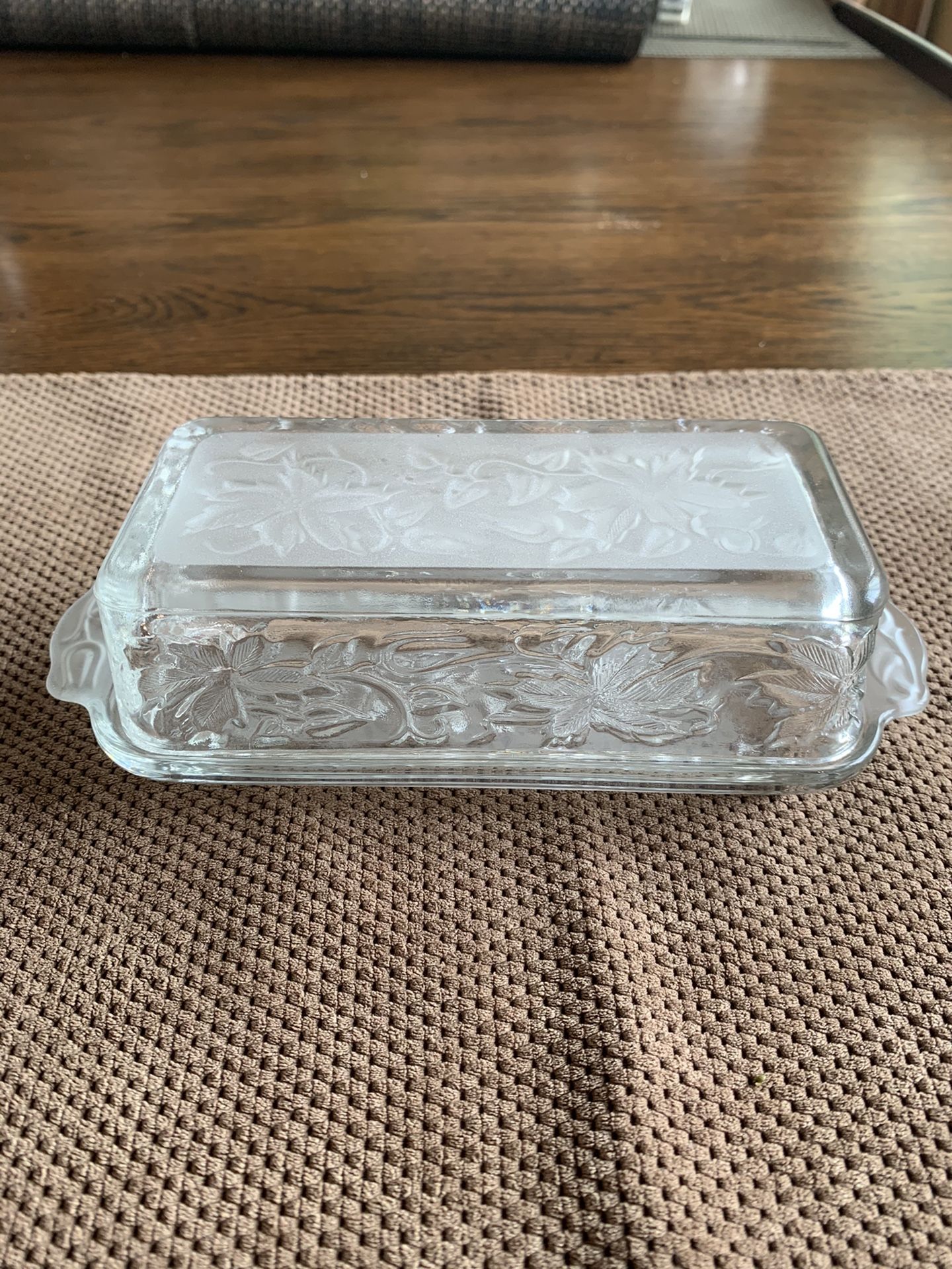 Princess House butter dish