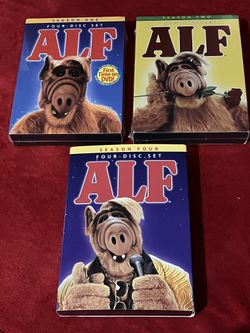 Lot NEW & SEALED ALF FOUR DISC SEASON ONE 1 - TWO 2 & FOUR 4 ‼️ Entire OOP DVD TARGET Collection MUST GO ‼️