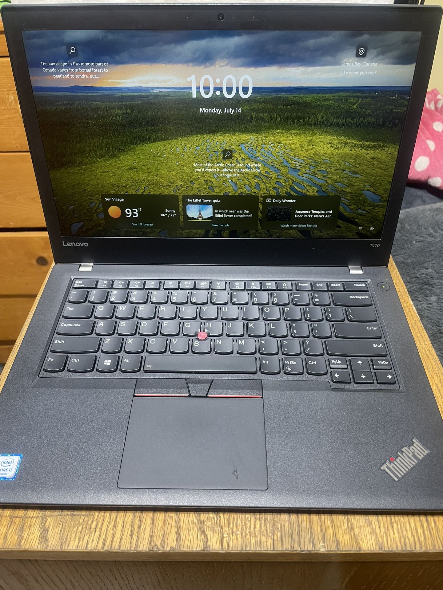 Lenovo ThinkPad T470 Laptop i5 6300 @ 2.40GHz 14" FHD | 16GB RAM | 256GB SSD | Windows 11 Pro