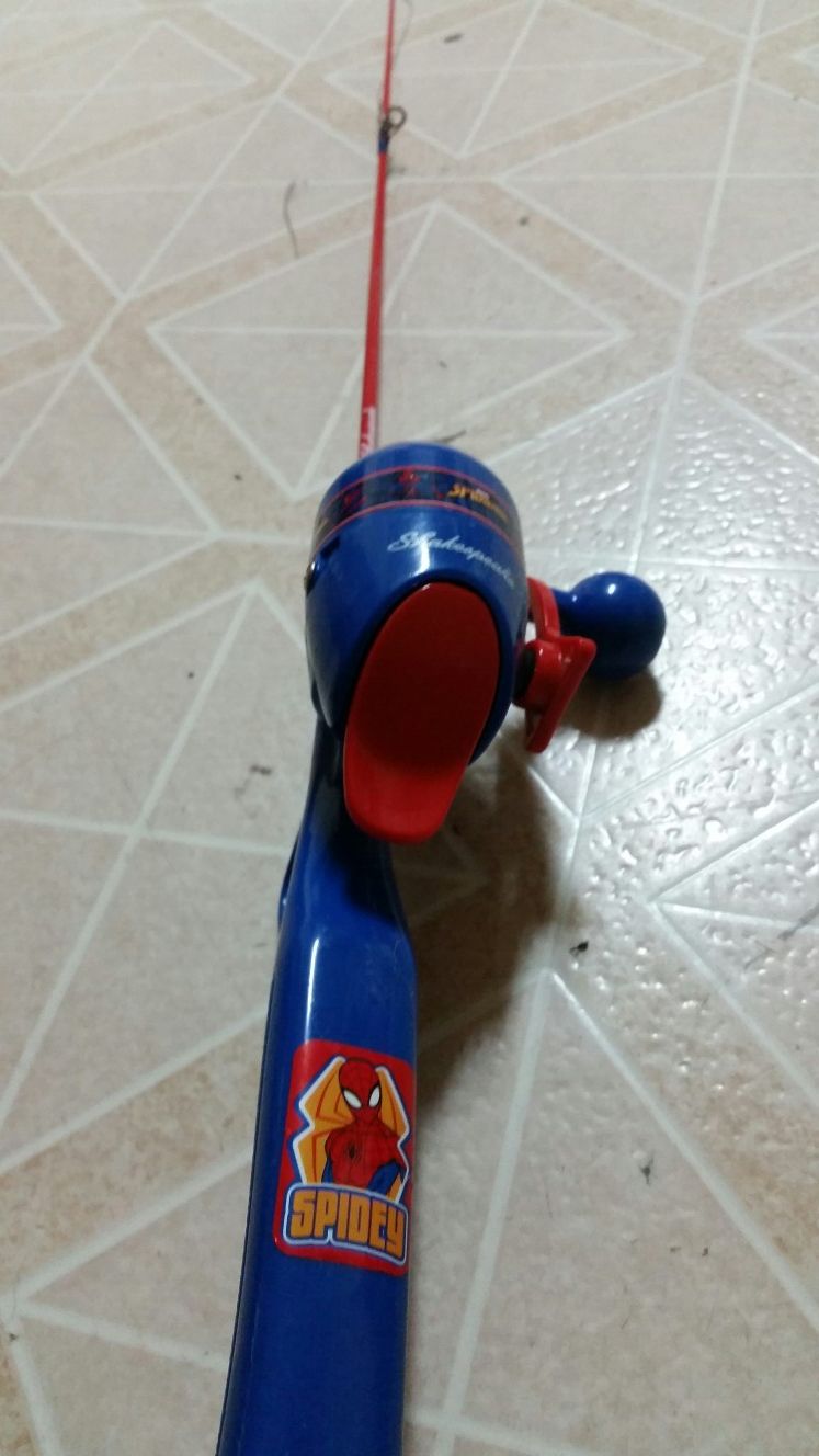 Spiderman Fishing Pole